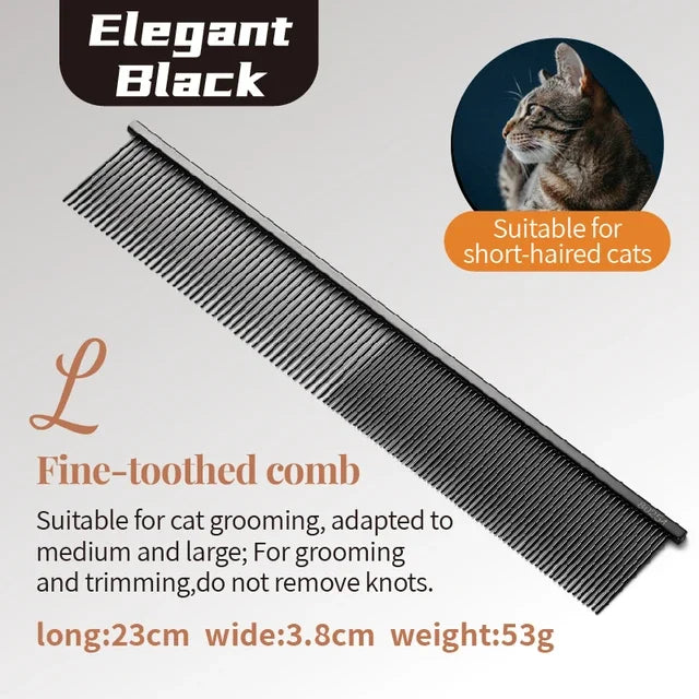 Fenice Pet Grooming Comb Cat Special Density Tooth – Cat Supplies