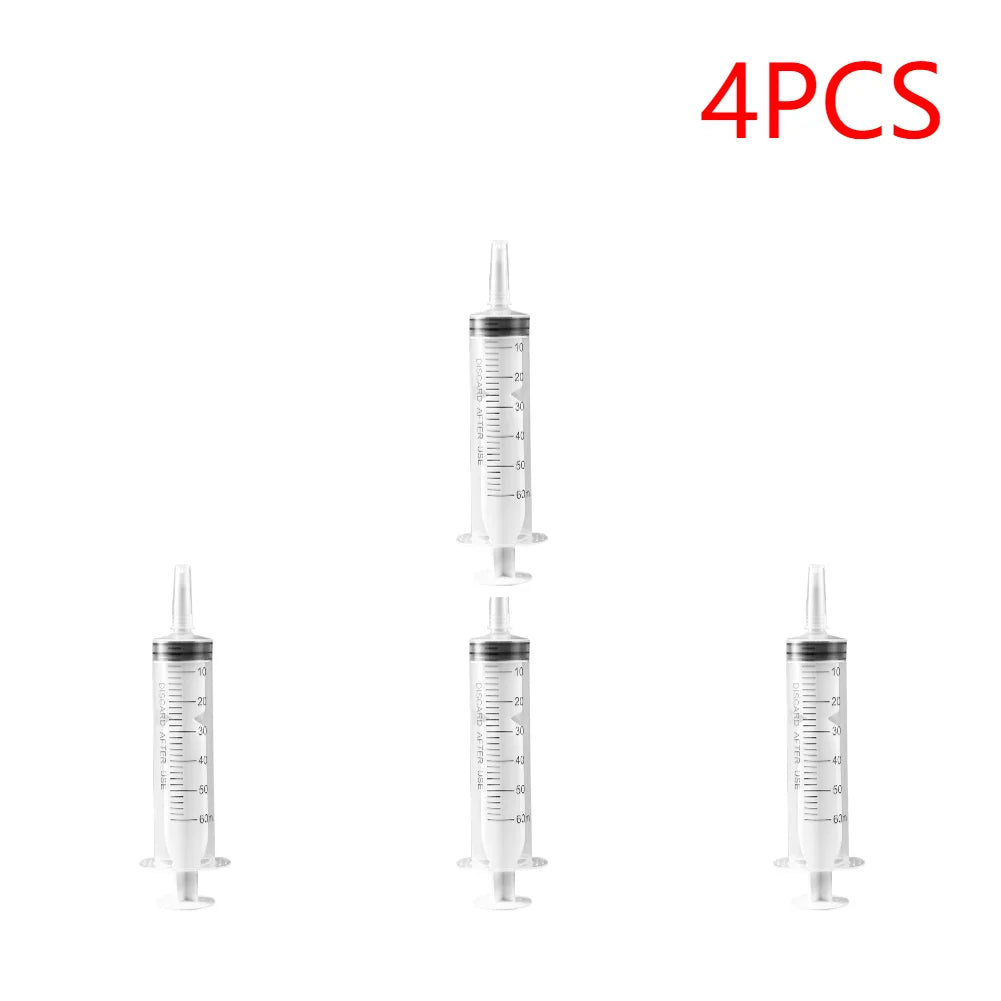 Reusable 60ml Plastic Nutritional Health Measuring Syringe – Dog Bowls & Feeders