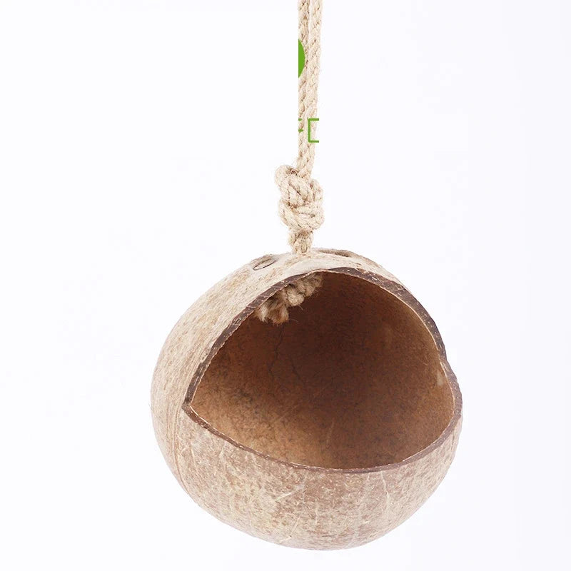 Winter Bird Breeding Nest Coconut House – 7 Colors