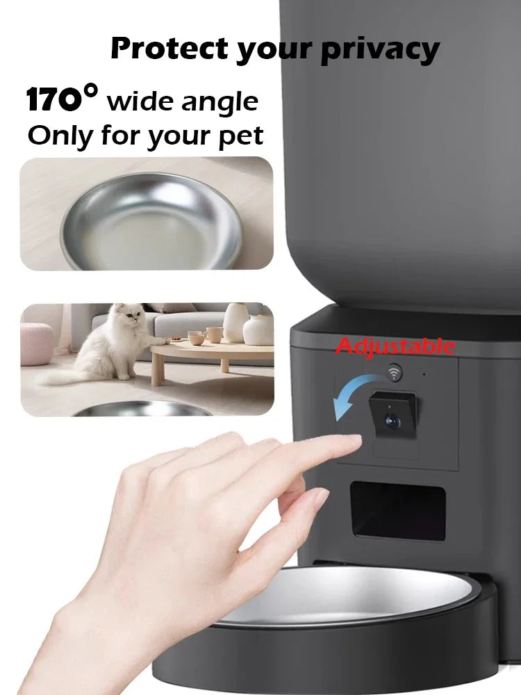 Furpipi 8L Smart Automatic Cat Feeders with - ProPawPet.com