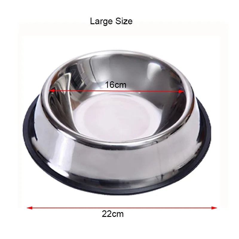 Stainless Steel Dog Bowl Food Storage Container – Dog Supplies