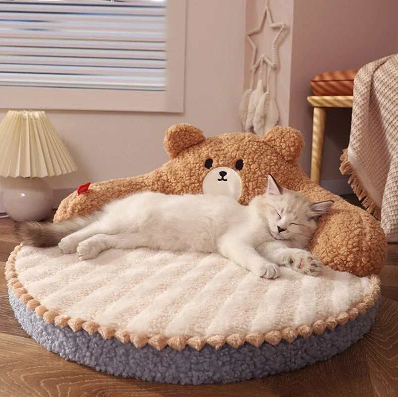 Hoopet Winter Cat Bed Pet Pad Cushion for Small Medium Dogs, Durable