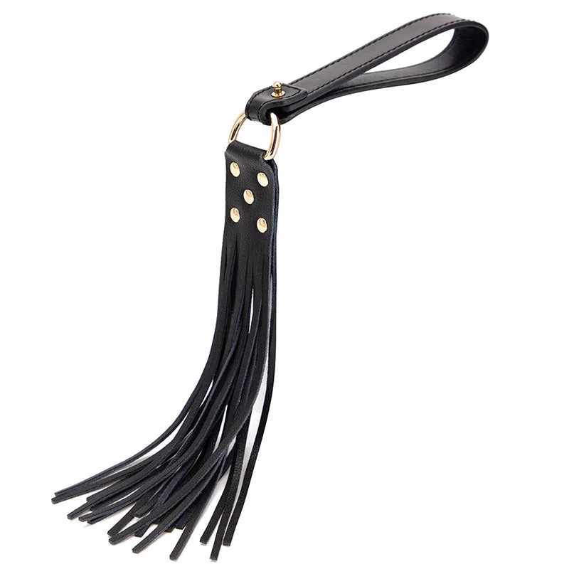 43cm Tassel PU Leather Whip,top Horse Riding Equestrian – 2 Colors