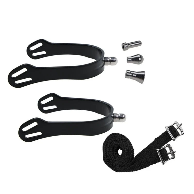 Aluminum Alloy Horse Spurs 4 Replaceable - ProPawPet.com