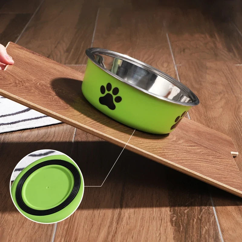 Pet Bowl Stainless Steel Dog Water Bowl with - ProPawPet.com