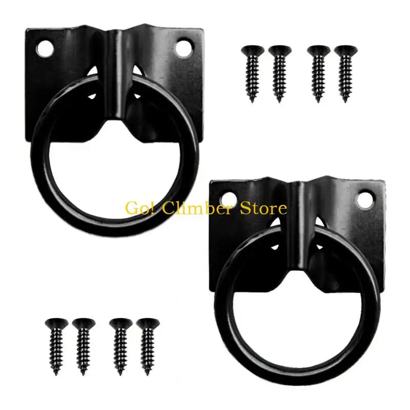 Q84c Essential Metal Stall Rings for Horses