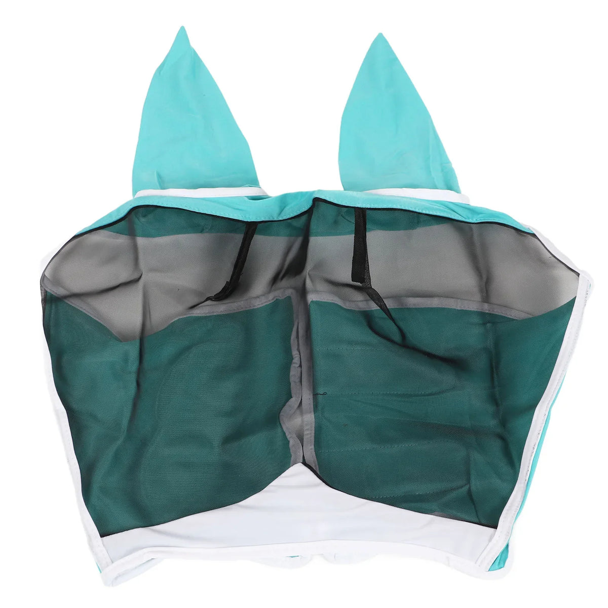 Mesh Horse Fly Mask Elastic UV Protection Detachable, Breathable