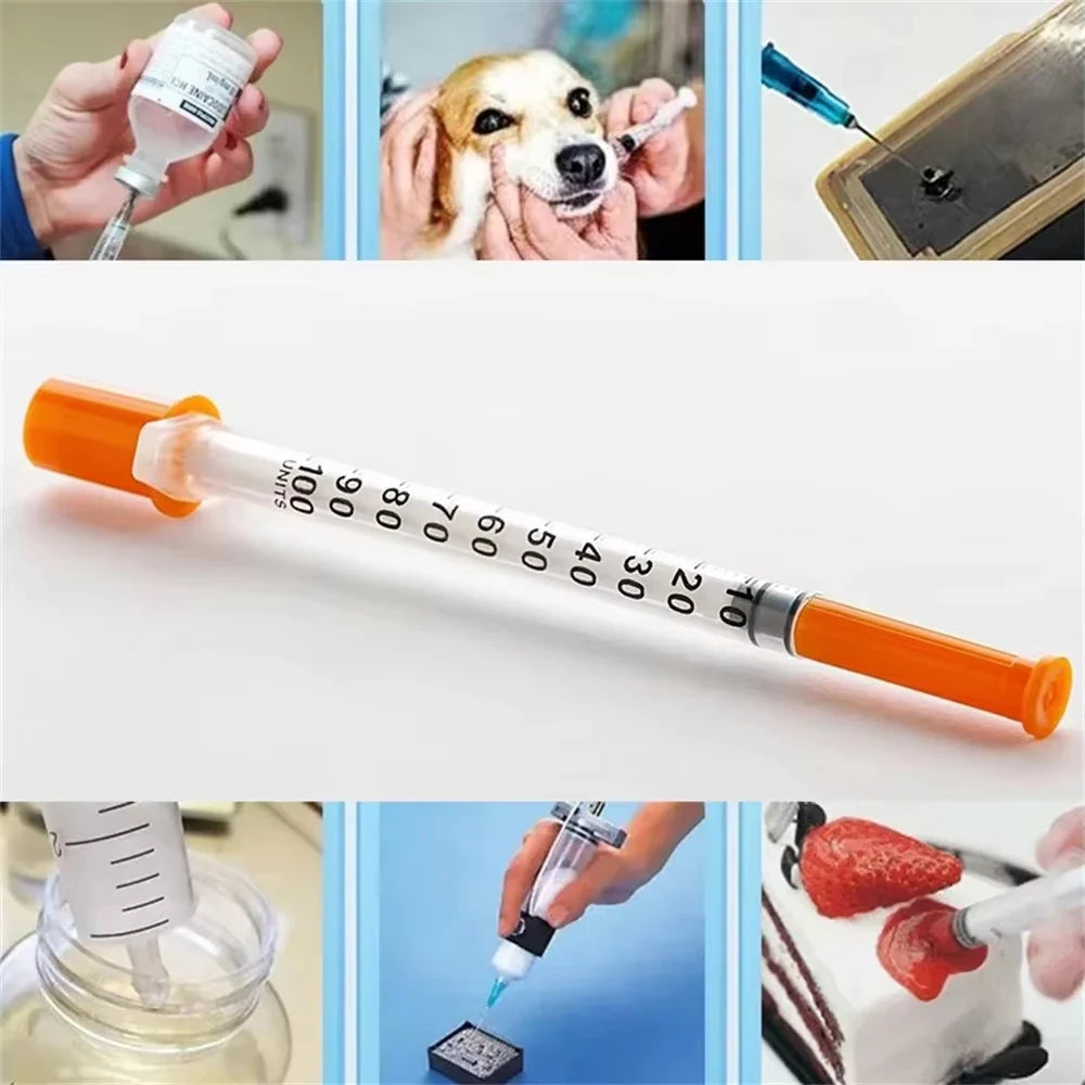 100/50/10Pcs 0.5ml 1ml 30G Disposable - ProPawPet.com