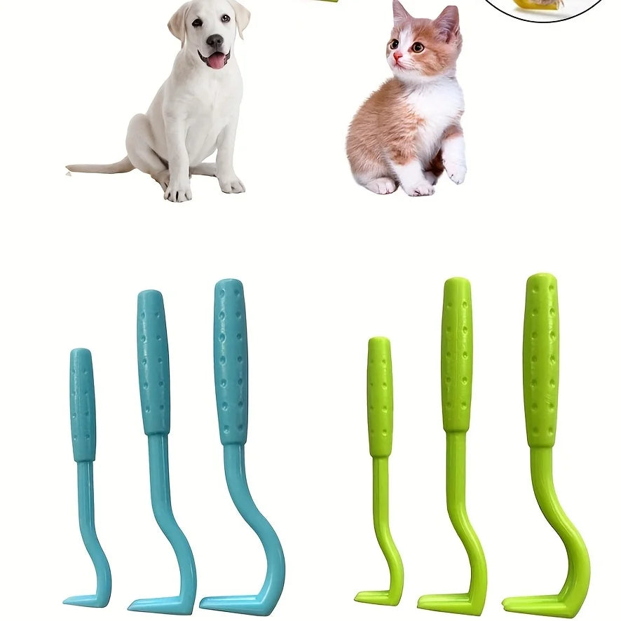 3Pcs Pet Flea Remover Tool Kit Plastic - ProPawPet.com
