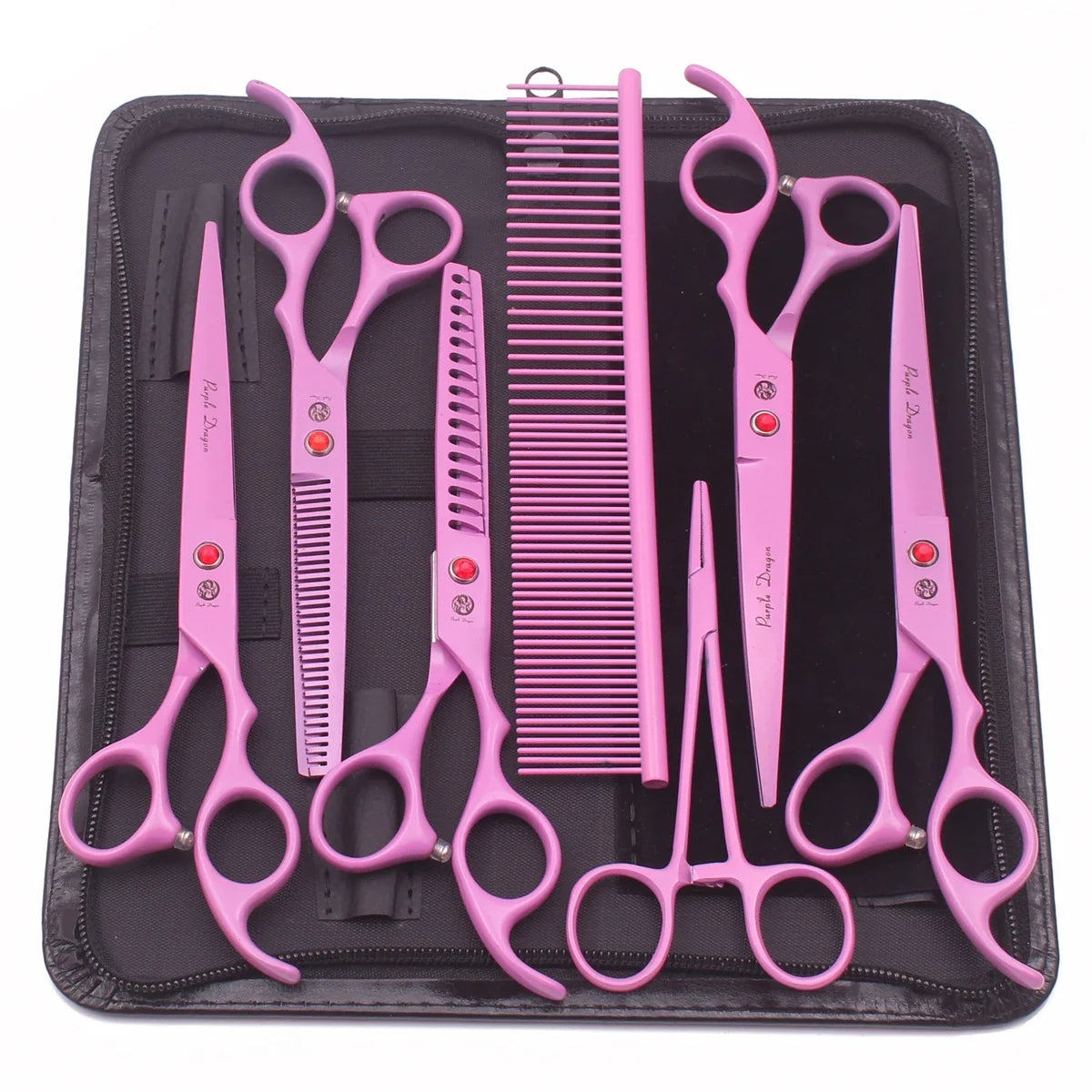 Purple Dragon Dog Grooming Scissors 6.5" 7" - ProPawPet.com