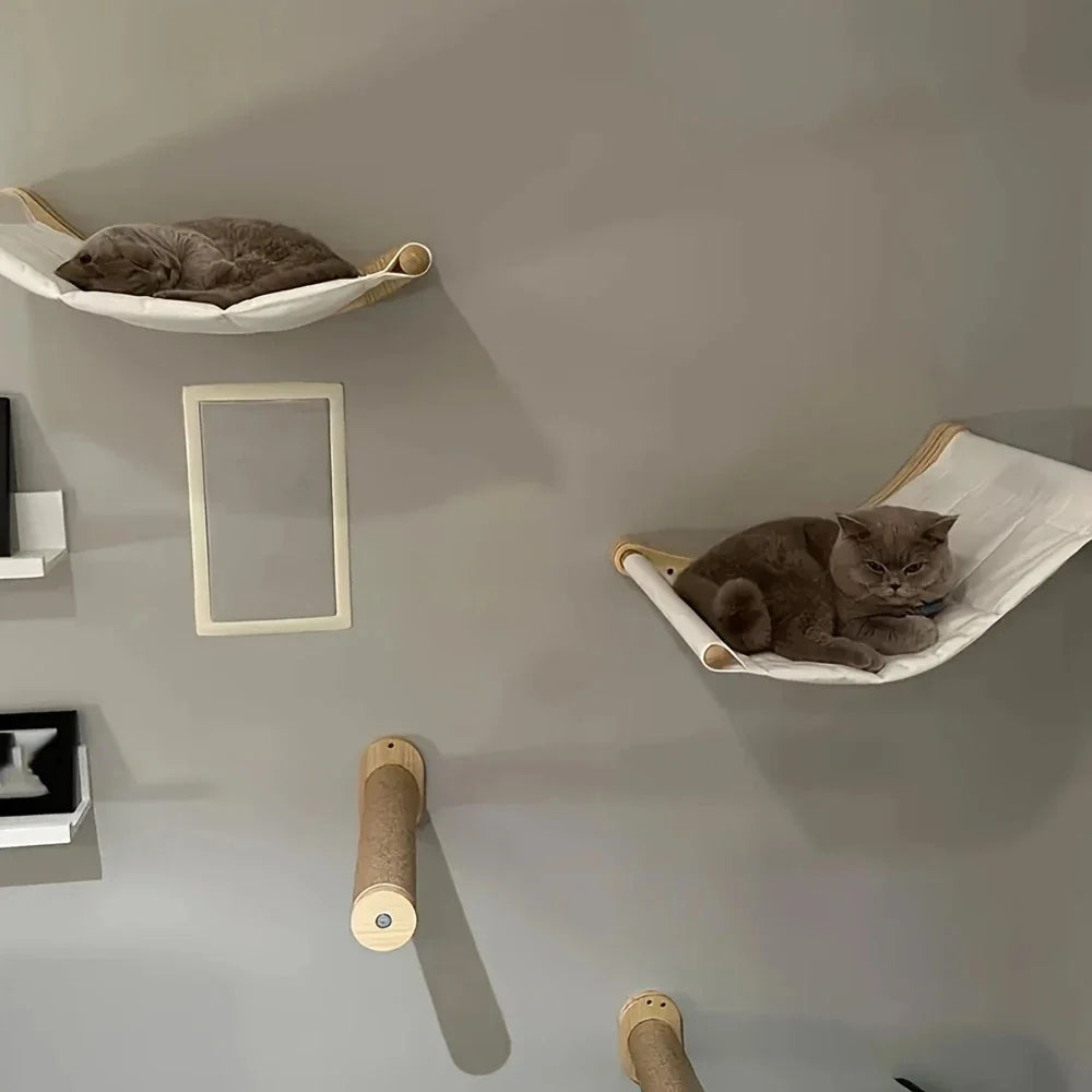 Cat Hammock Wall Mounted Cat Shelf Cat Wall - ProPawPet.com
