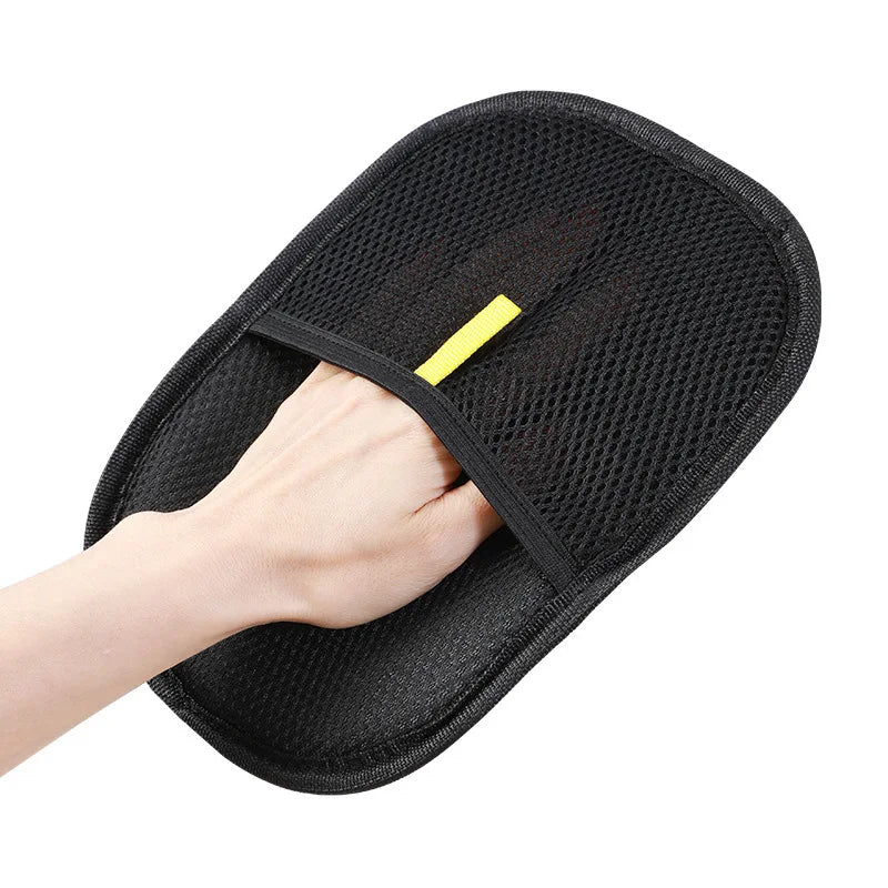 Pet Hair Remover Brushing Gloves – Remove Fur from Clothing – 2 Sizes