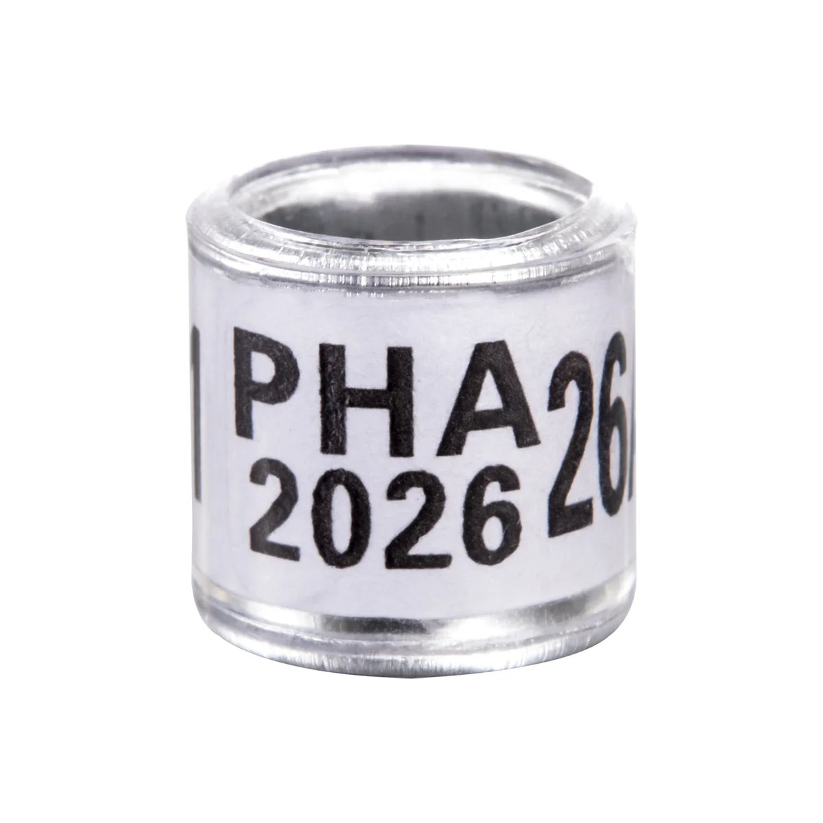 PHA 2027 Pigeon Foot Ring ID 8mm with Numbers Aluminum Plastic – 22 Colors