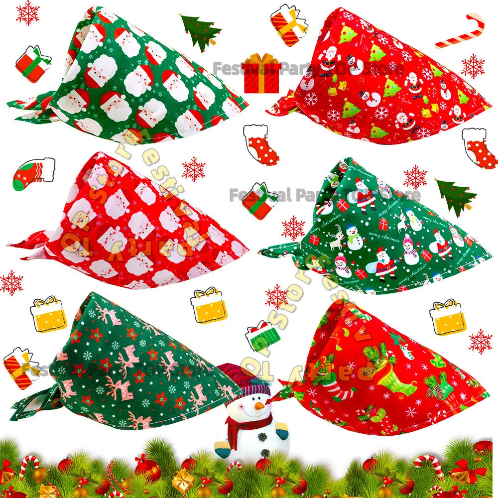 Christmas Dog Bandana Christmas Pet Supplies - ProPawPet.com
