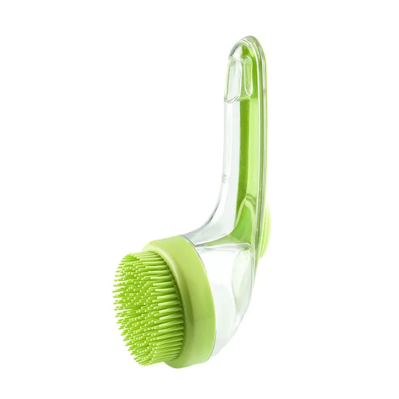 2‑in‑1 Pet Bath Brush with Soap Dispenser – 3 Colors