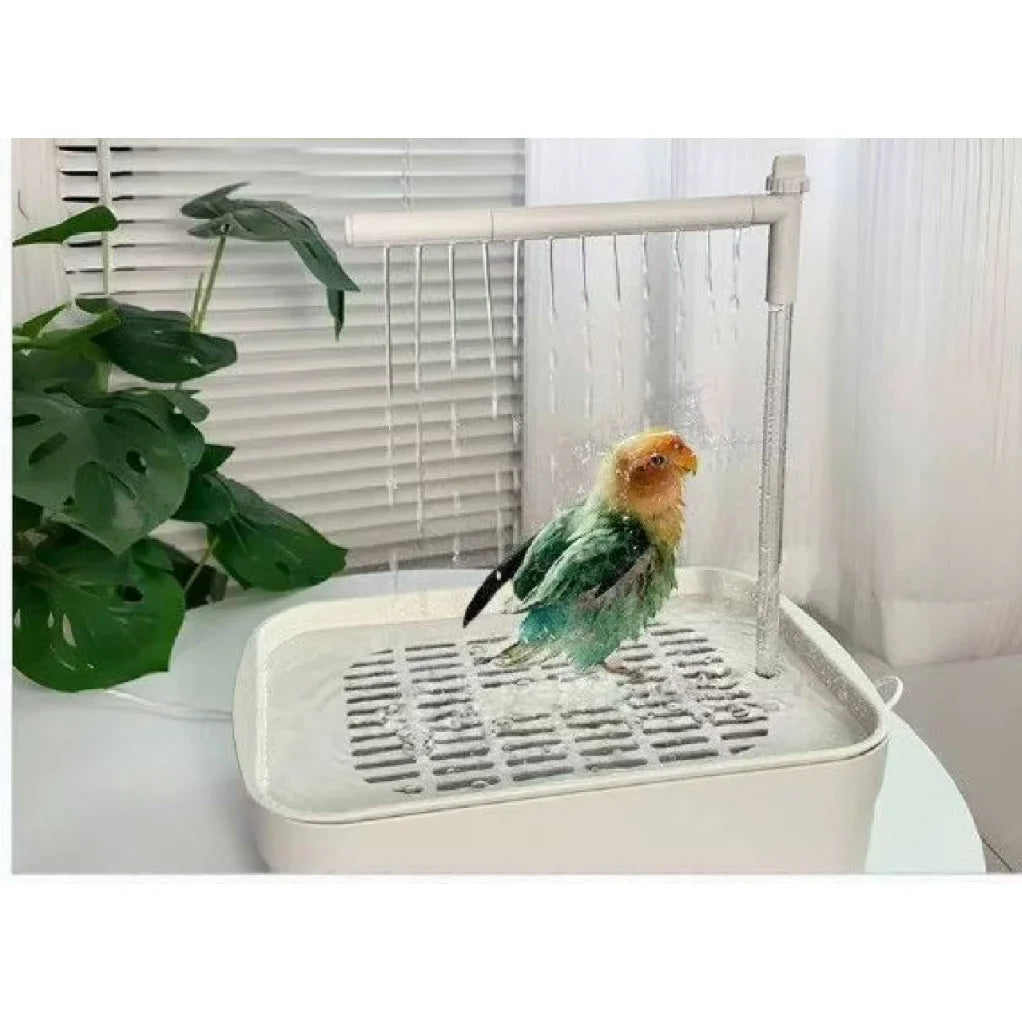 Automatic Parrot Bird Bath Tub USB Electric Pet Circulating – 3 Colors
