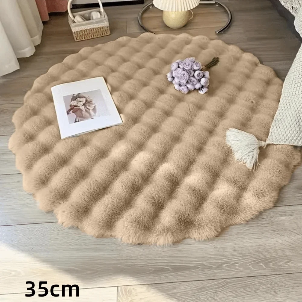 Round Cat Pad Non-slip Bottom Insulation Feature Pet