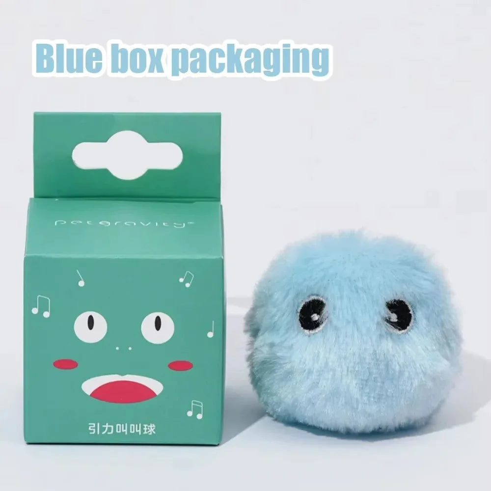 Interactive Smart Ball Plaything Plush Electric Catnip Sound Squeaky – 3 Colors