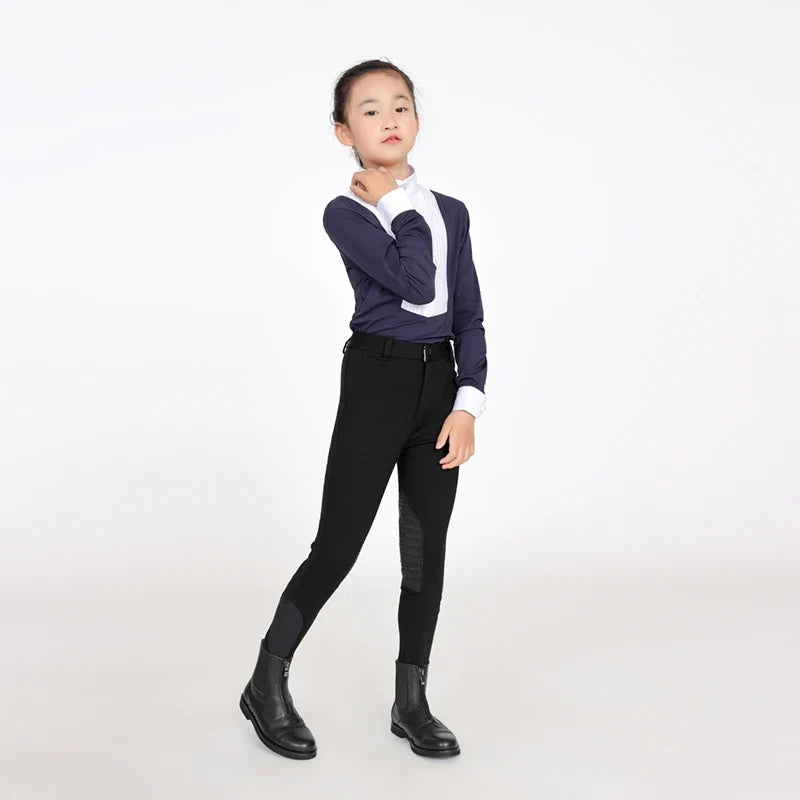 Children Half Silicone Horse Riding Pants - ProPawPet.com
