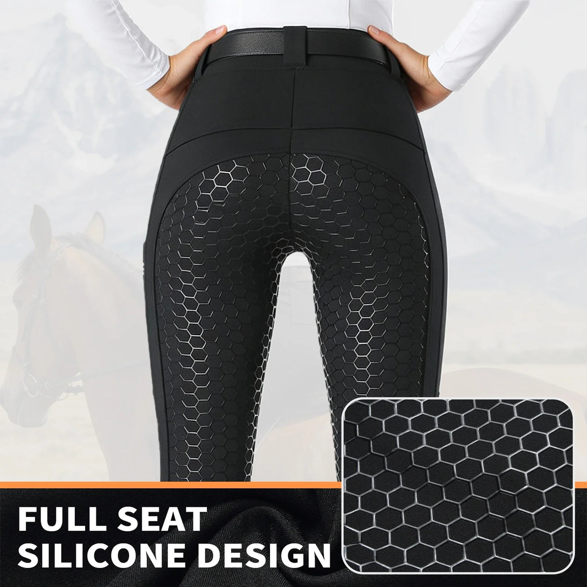 WOSAWE Women's Horse Riding Pants Full-Seat - ProPawPet.com