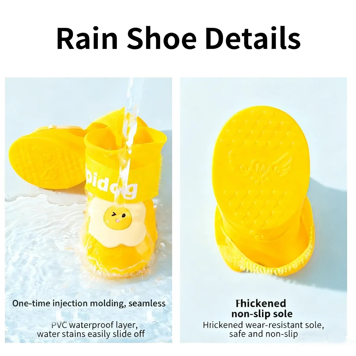 Pet Rain Boots Anti-slip Waterproof Dog - ProPawPet.com