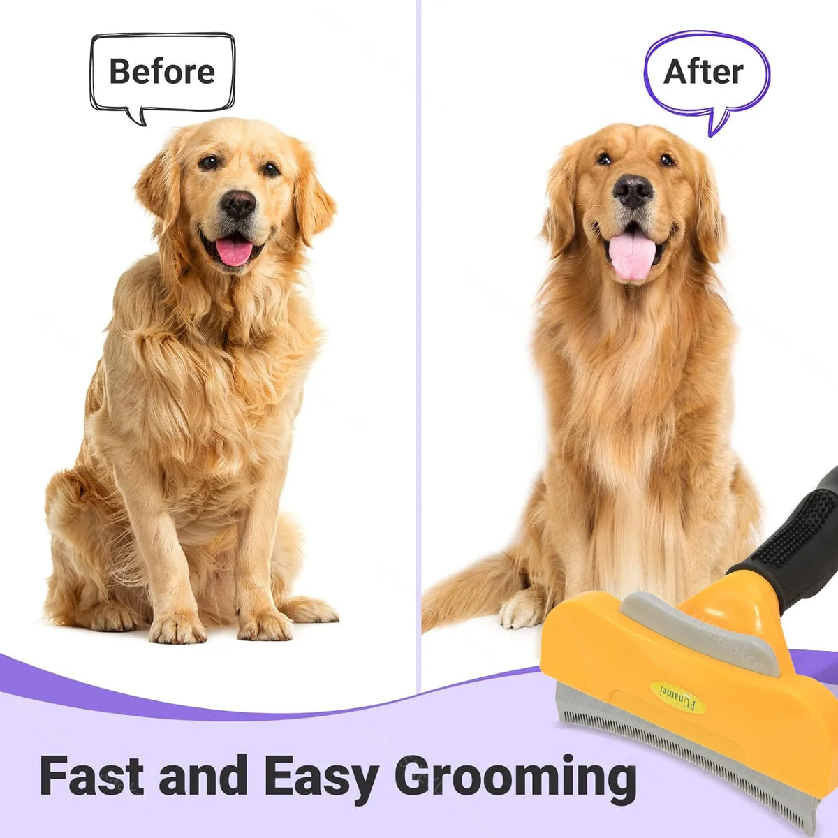 Cat Hair Removal Comb Cat Brush Pet Grooming - ProPawPet.com