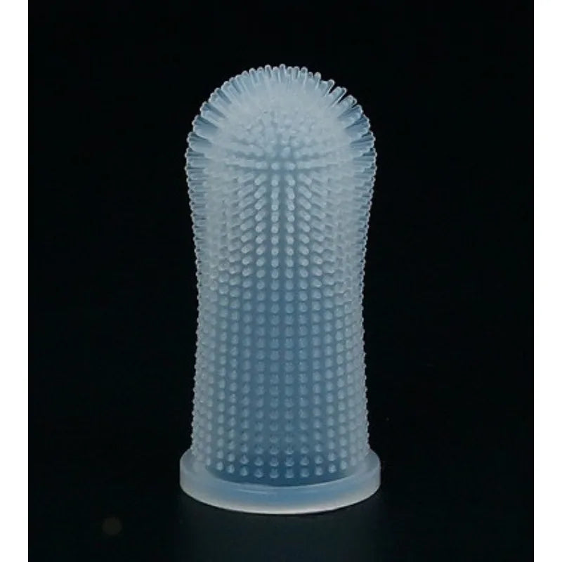 Pet Finger Toothbrush Dog & Cat Teeth Cleaning Grooming Brush