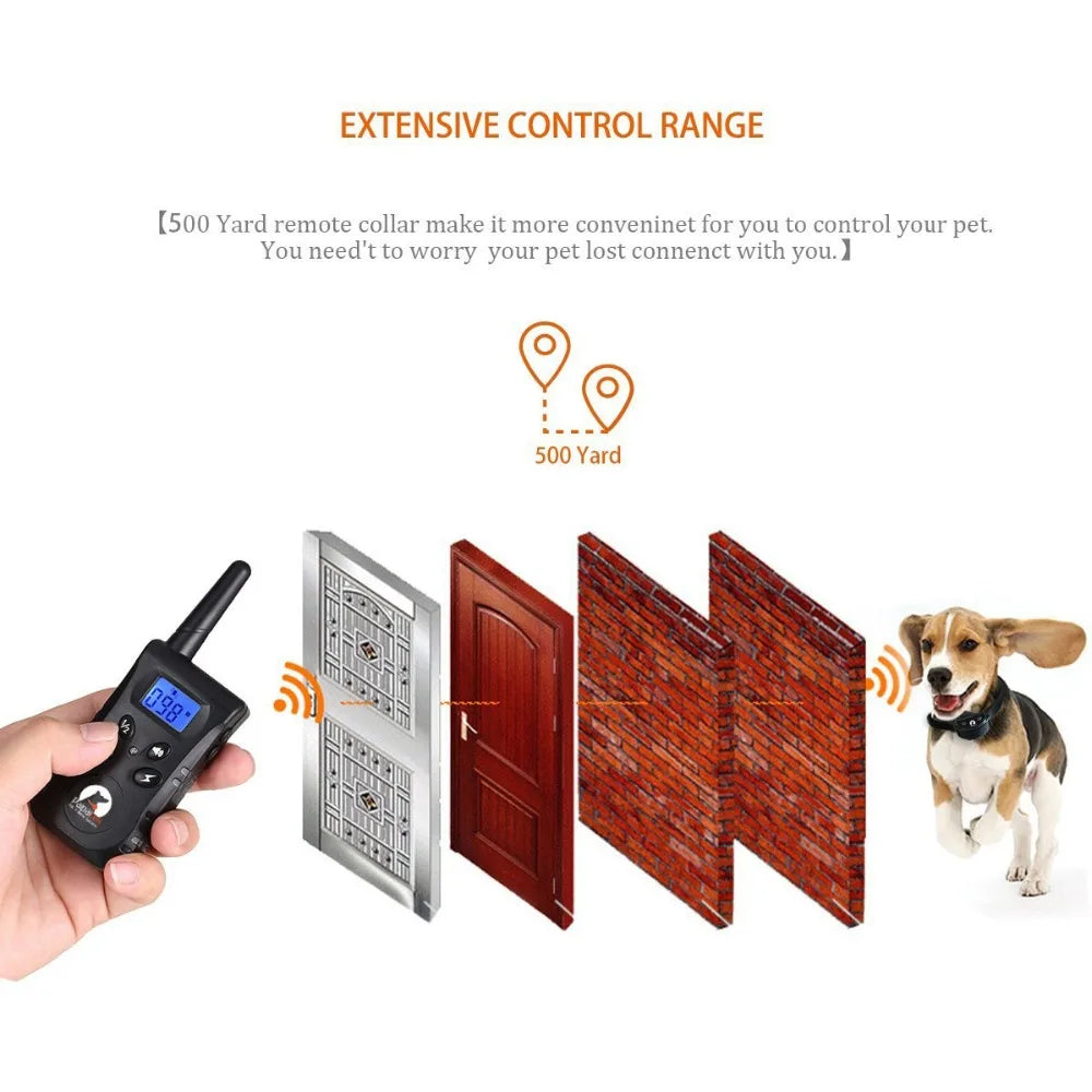 Paipaitek 500yd Dog Training Collar Anti - ProPawPet.com