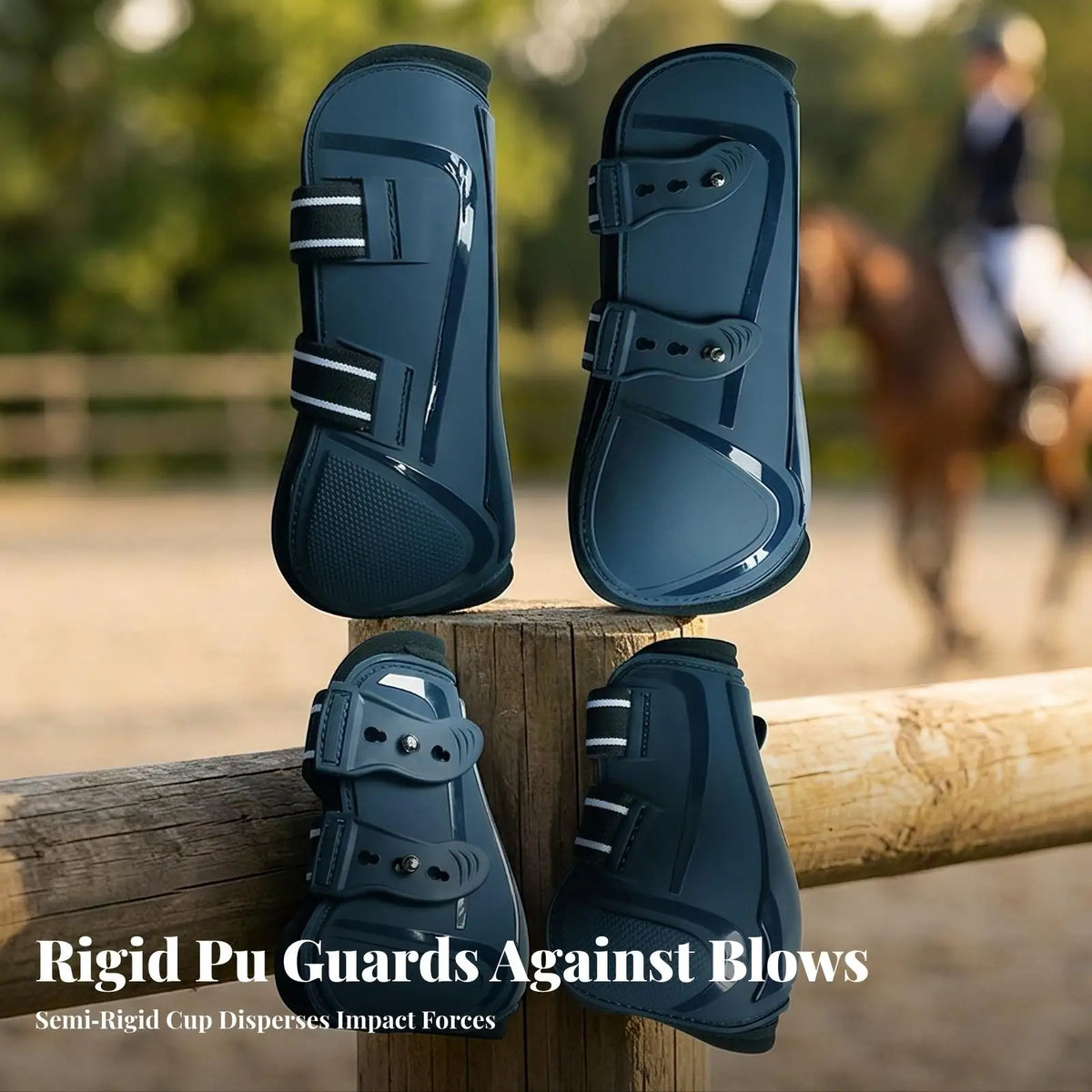 Horse Leg Protection Boots with PU Shell and - ProPawPet.com