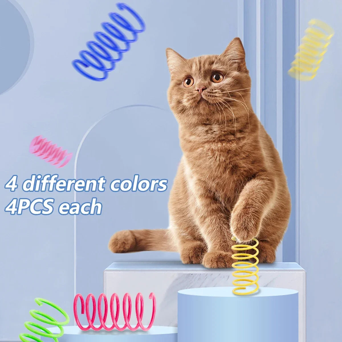 4-200 Pcs Cat Toys Interactive Durable Heavy - ProPawPet.com