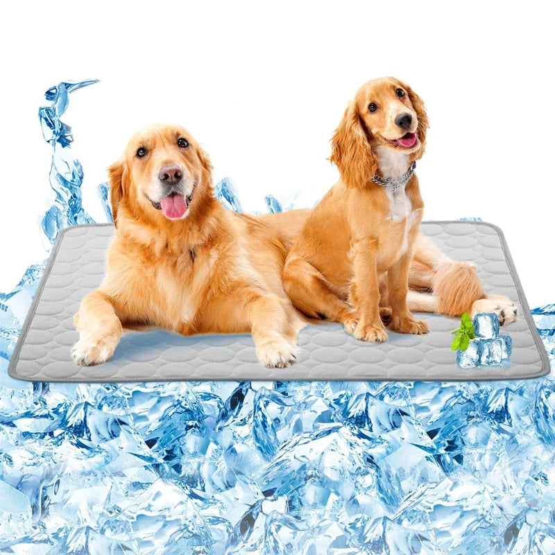 Summer Cool Pet Mat, Ice Silk Breathable Cat - ProPawPet.com