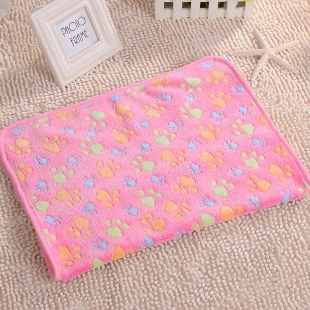 Pet Bed Mat Cute Warm Cover Towel Cat and - ProPawPet.com