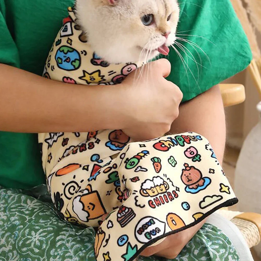 Cat Grooming Wrap Self-Adherent Cat - ProPawPet.com