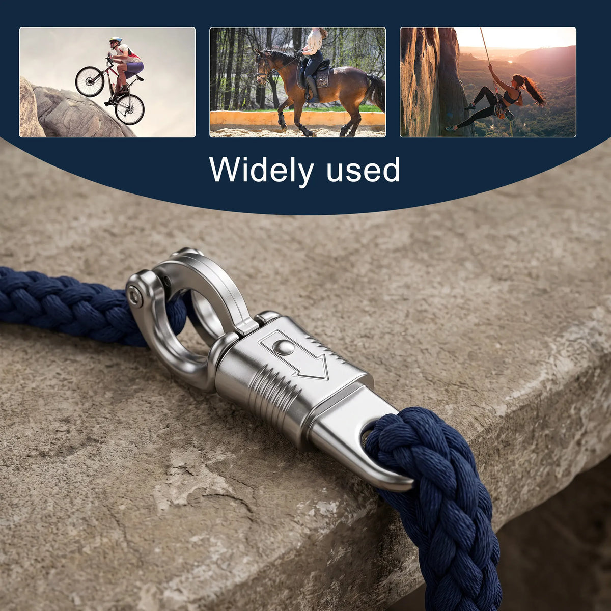 Quick Release Panic Snap Hook 102Mm Fixed - ProPawPet.com