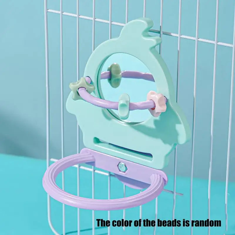 Interactive Little Bird Relieve Boredom Mirror Plaything
