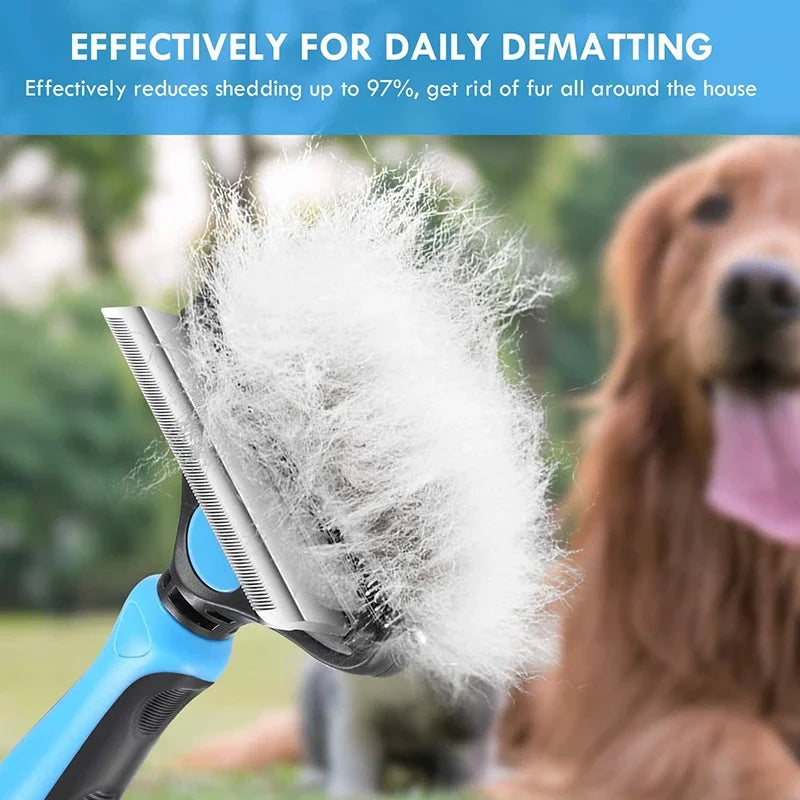 2In1 Professional Dog Combs Rake Safe - ProPawPet.com
