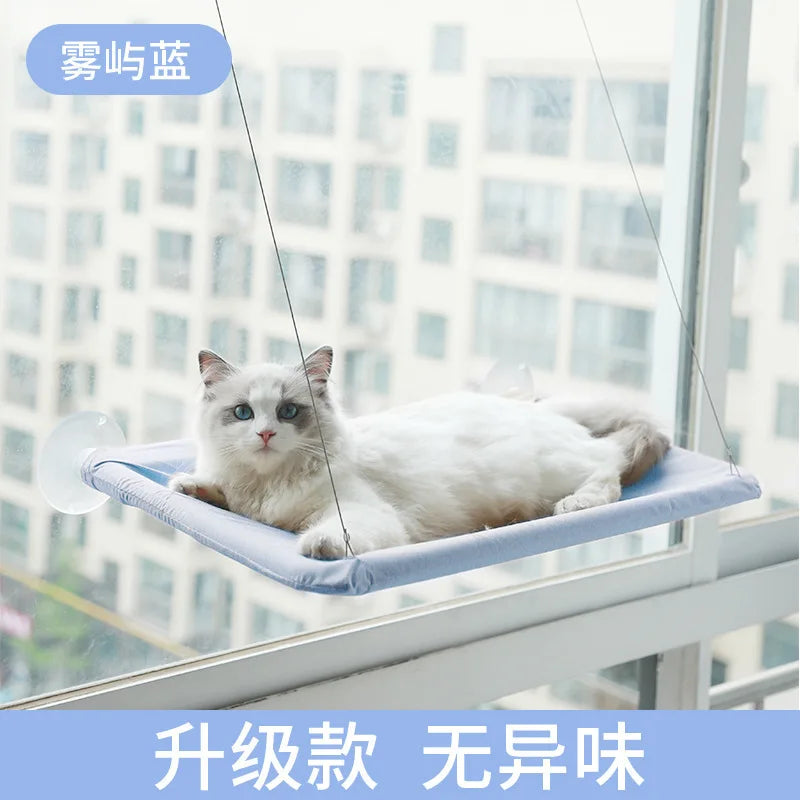 Removable Washable Suction Cup Cat Window Hanging Bed – Cat Supplies