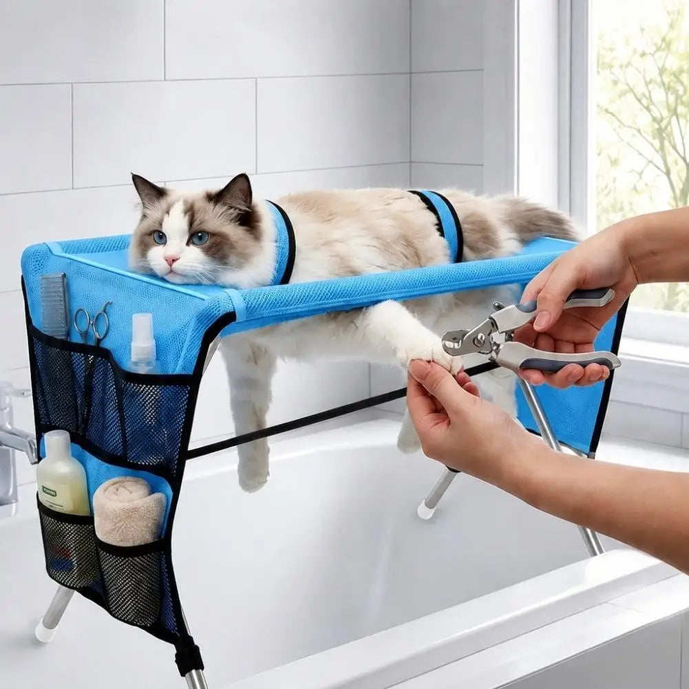 Foldable Pet Grooming Hammock Stand Quick - ProPawPet.com