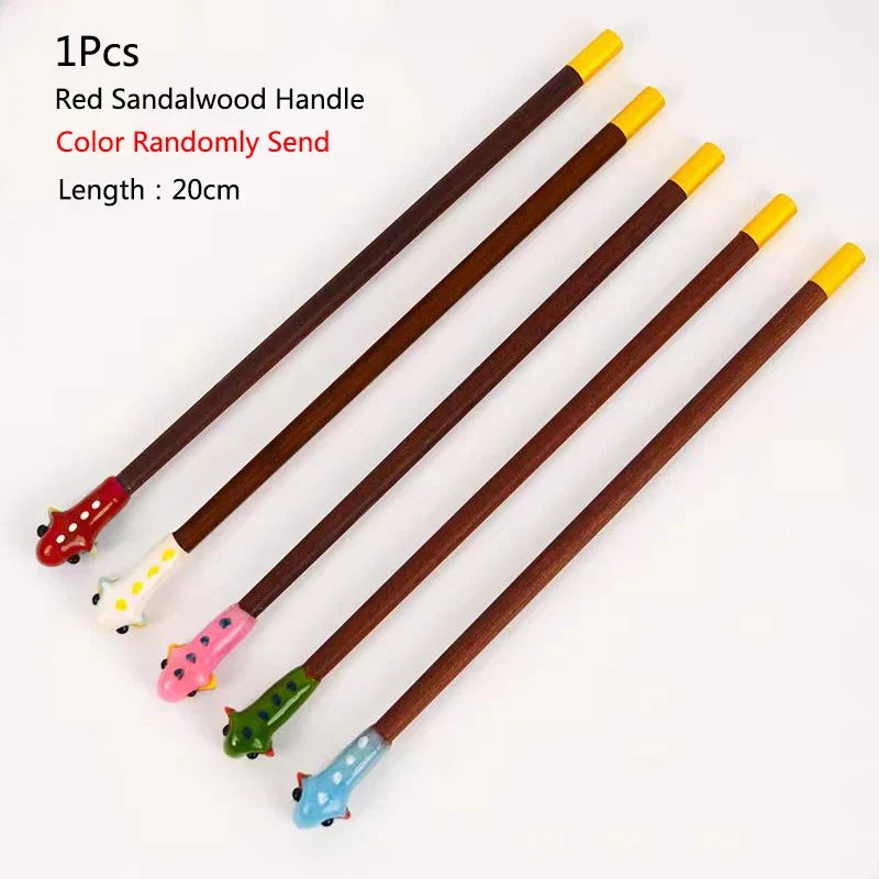 Resin Aquarium Betta Training Wand Wooden Playing Stick Active – 2 Colors