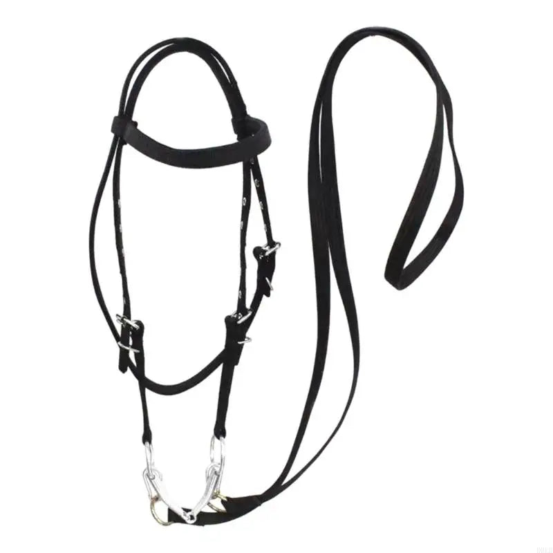 Comfortable Luxurious Leather Horse Headstall Headgear – 6 Colors