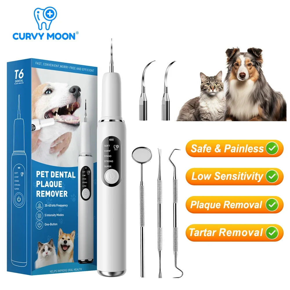 Dog Cat Ultrasonic Dental Scaler 5 Cleaning - ProPawPet.com