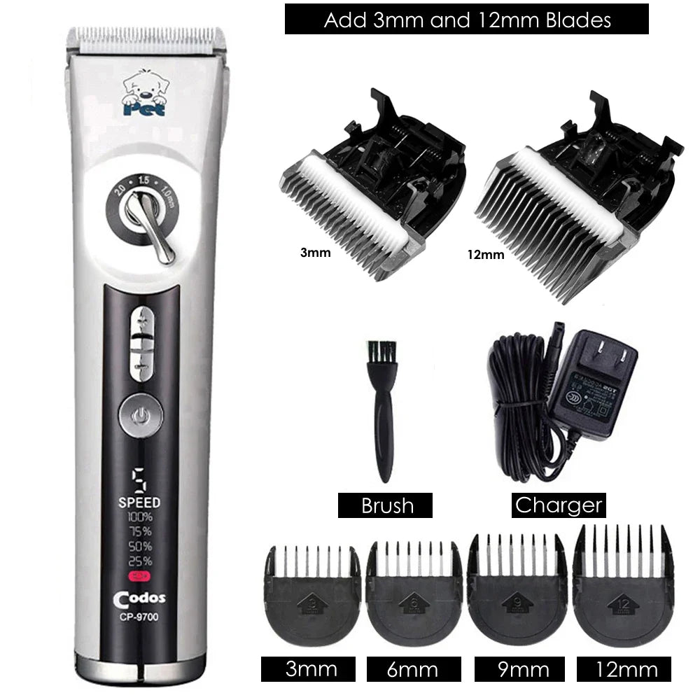Codos CP9700 Pet Dog Clippers Professional - ProPawPet.com