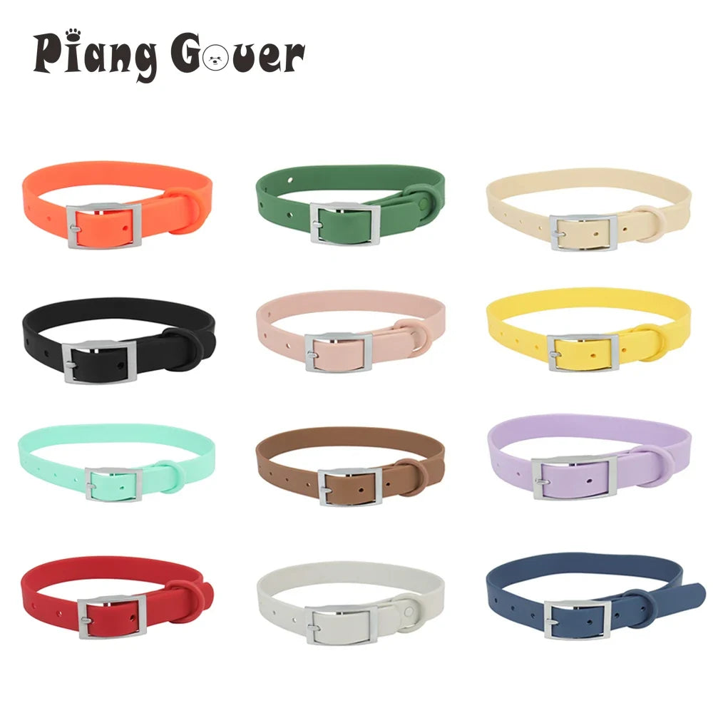 XS/S/M/L/XL Cat Dog Collars Adjustable PVC - ProPawPet.com