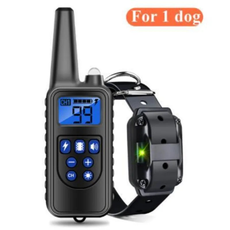 Waterproof Dog Shock Collar with Remote -dog Training – 9 Colors