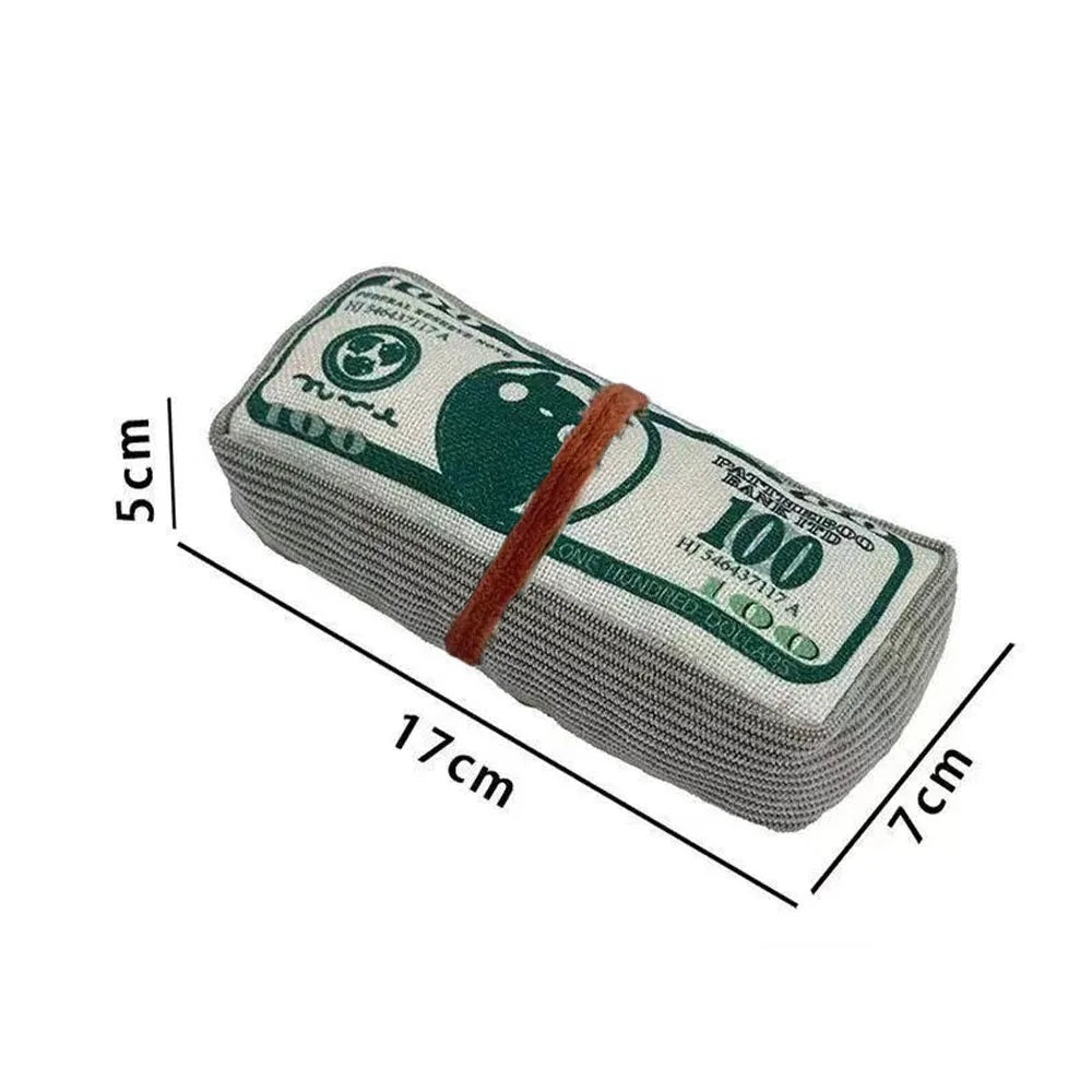 Dog Plaything Money Shape Bite Resistant Indestructible Squeaky – 2 Colors
