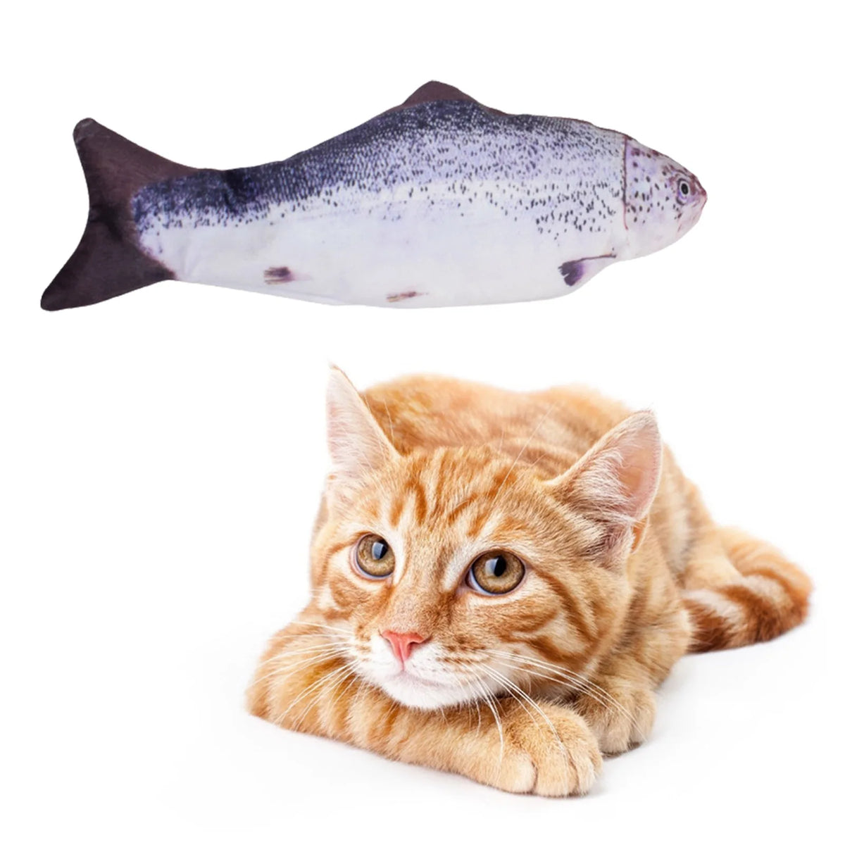 Cat Toys Fish USB Charger Interactive Electric Floppy – Aquarium Supplies