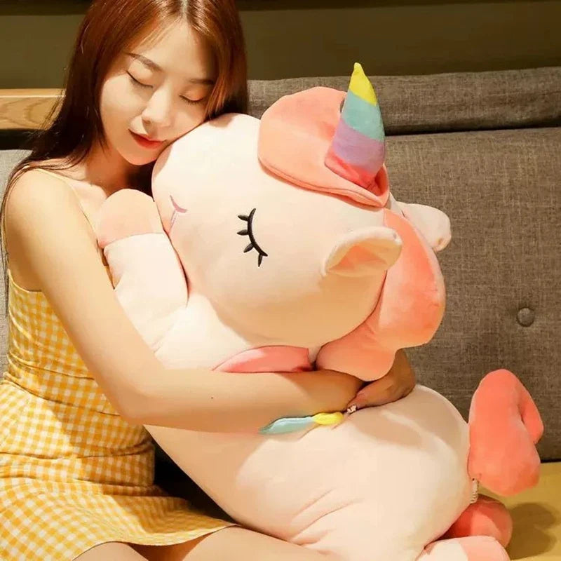 Cute Pony Plush Toy Rainbow Angel Unicorn - ProPawPet.com