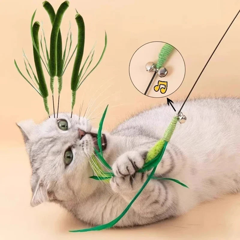 Bite Resistant Cat Teaser Wand Interactive - ProPawPet.com