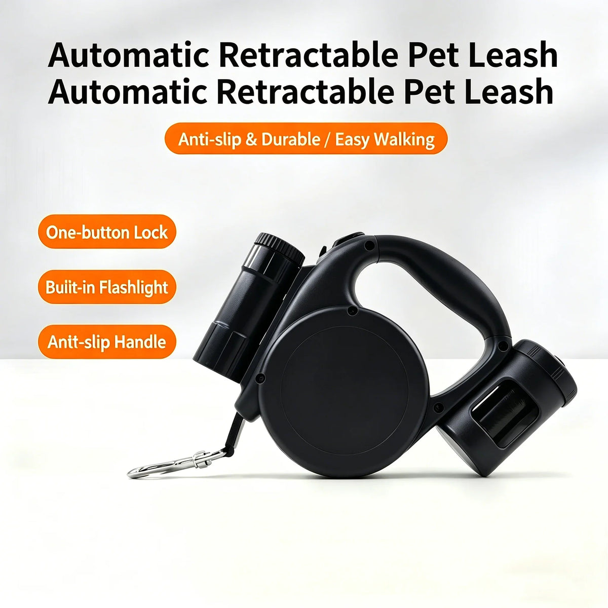 Pet Leash, Nylon Retractable Dog Lead – 7 Colors