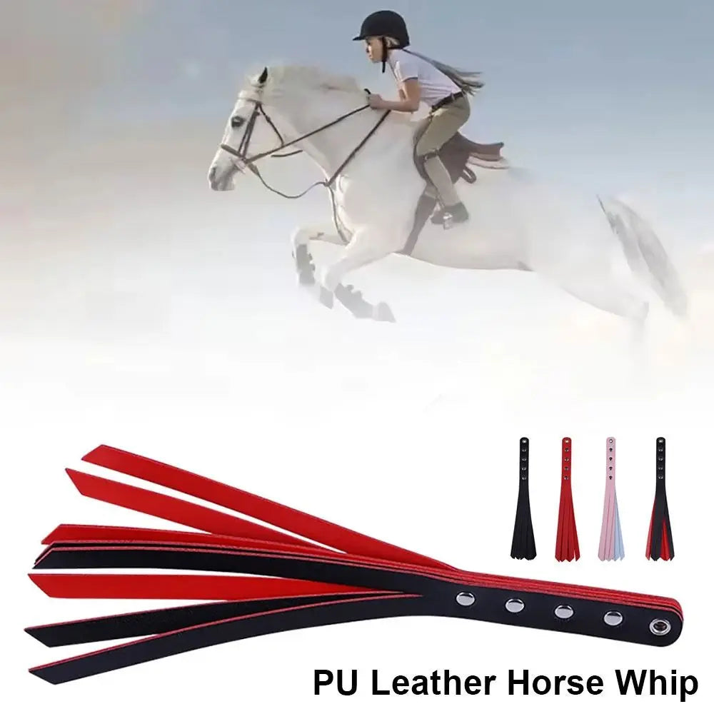1Pcs Portable Horse Whip PU Leather Paddle - ProPawPet.com